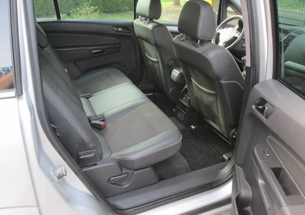 Opel Zafira cena 14999 przebieg: 224651, rok produkcji 2009 z Gryfice małe 211